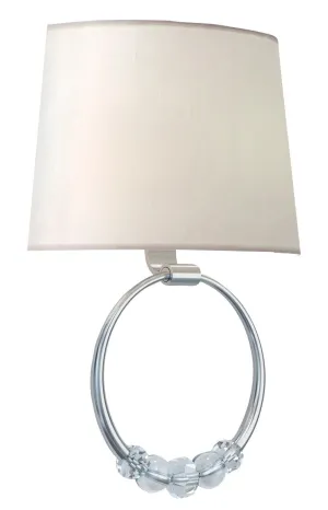 2 Light Polished Nickel Modern Sconce - C193-8001-PN