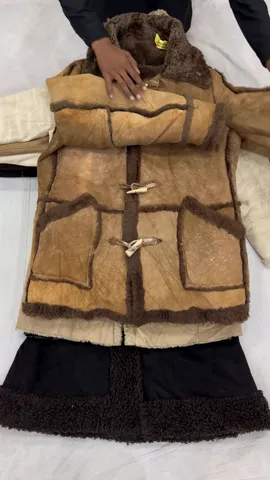 90/Y2K SUEDE SHEARLING COATS