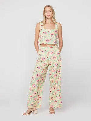 Angelina Primrose Print Wide Leg Trousers