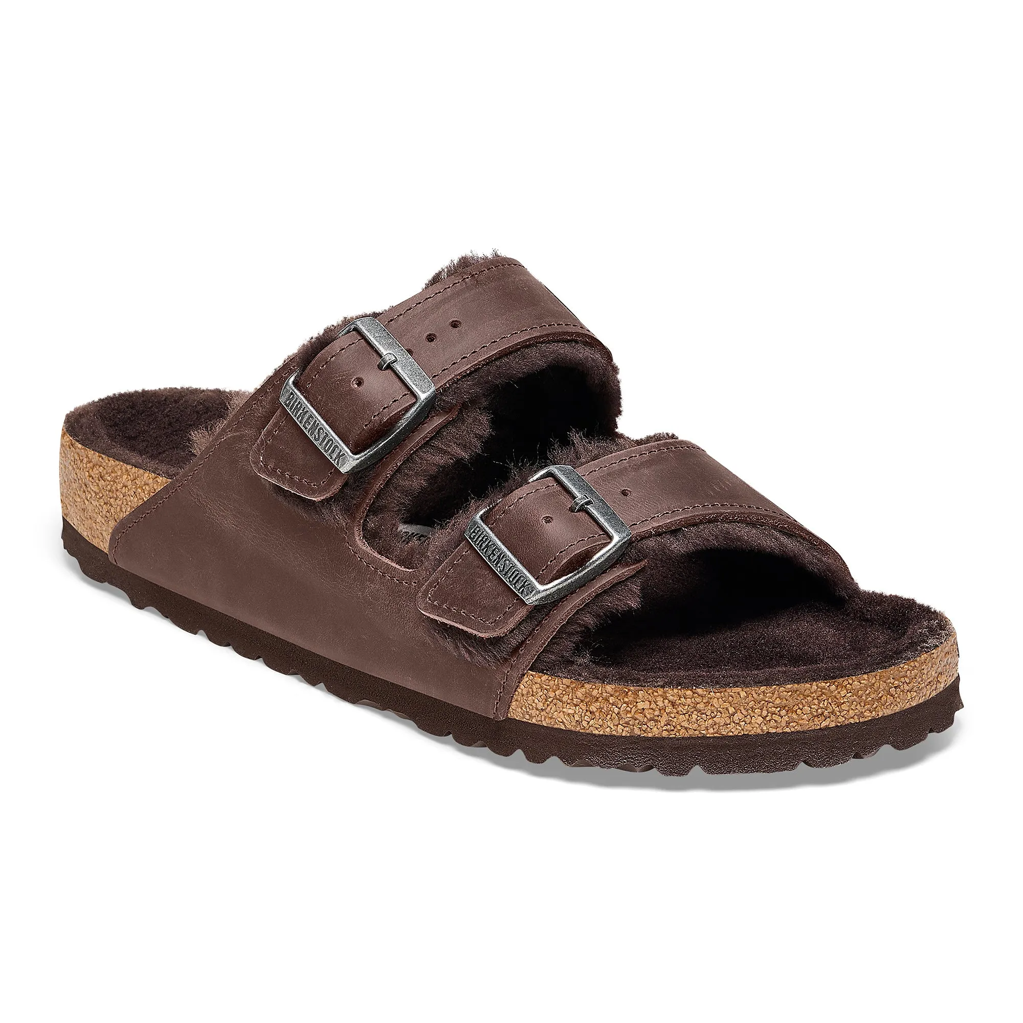 Arizona Shearling Oiled Leather in Habana