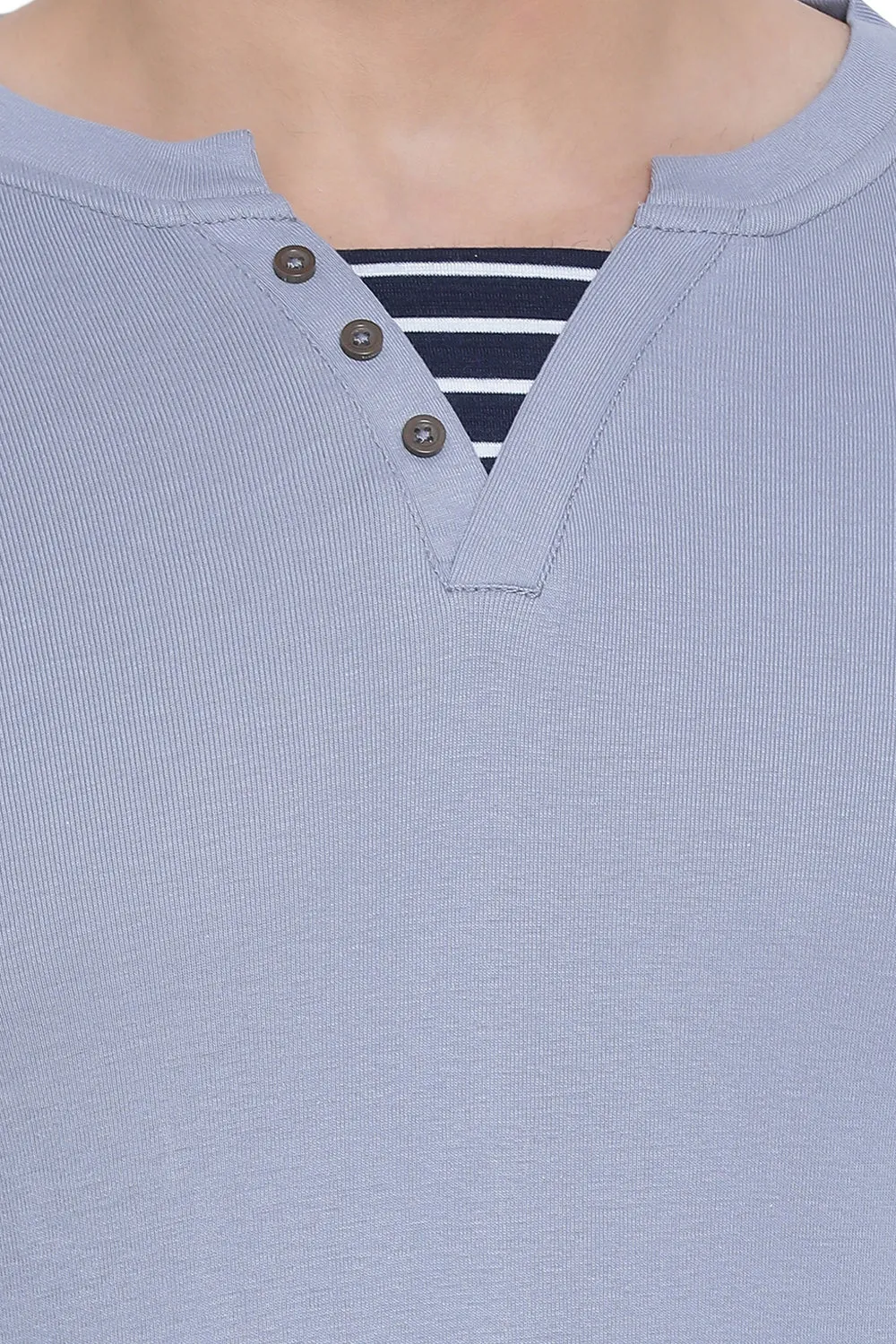 Axmann Casual Henley Pullover