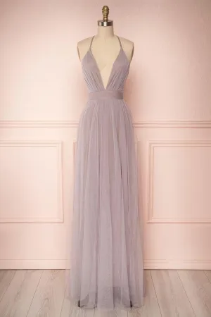Beautiful Prom Dresses A Line Tulle Prom Dress