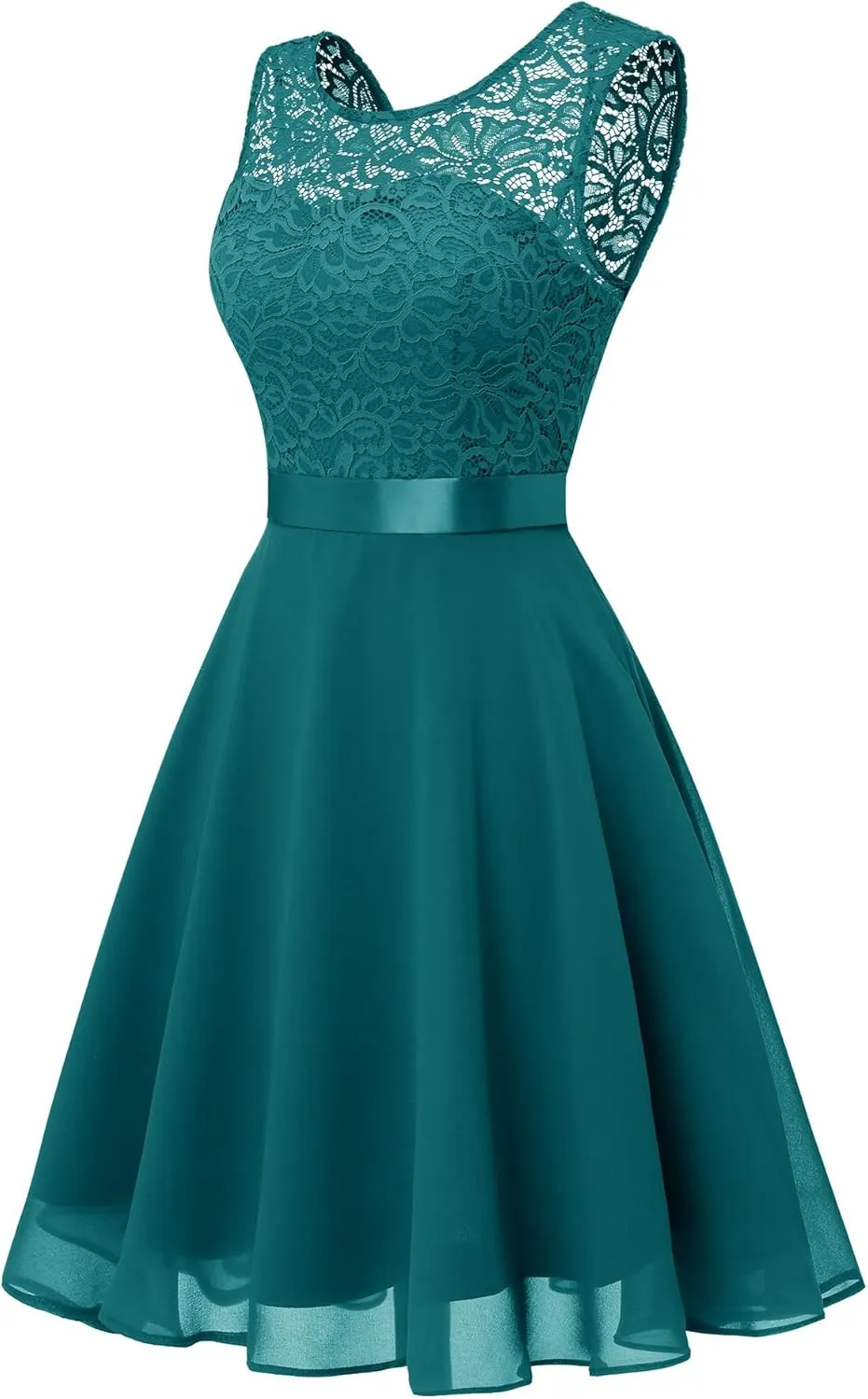 BeryLove Women Short Prom Dress Lace Wedding Guest Cocktail Party Bridesmaid Formal Dresses
