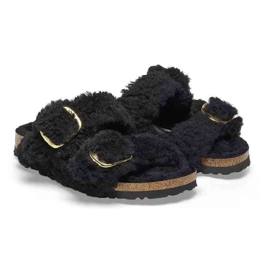 Birkenstock Arizona Big Buckle Shearling N | Teddy Black