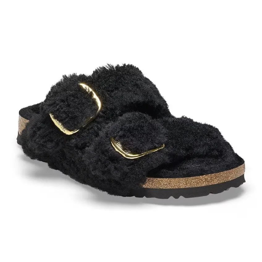 Birkenstock Arizona Big Buckle Shearling N | Teddy Black