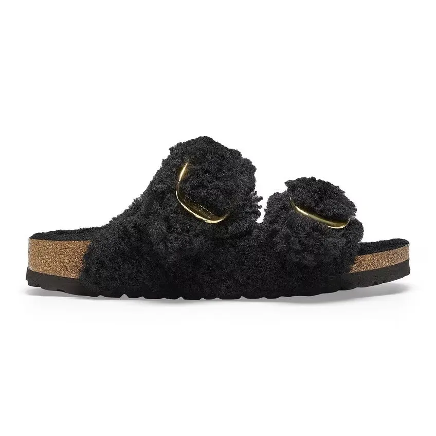 Birkenstock Arizona Big Buckle Shearling N | Teddy Black