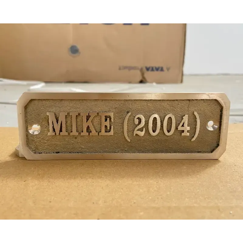 Brass Name Plaque Plates BNP130
