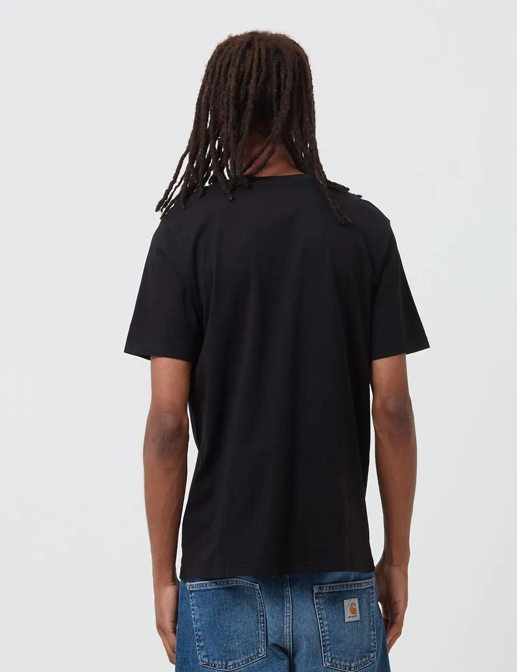 Carhartt-WIP Script T-Shirt - Black/Lime