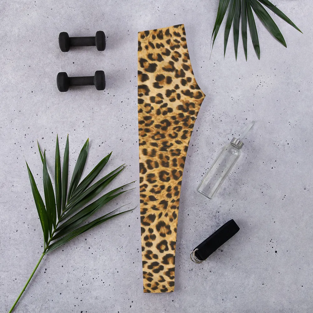 Cheetah Animal Print Leggings