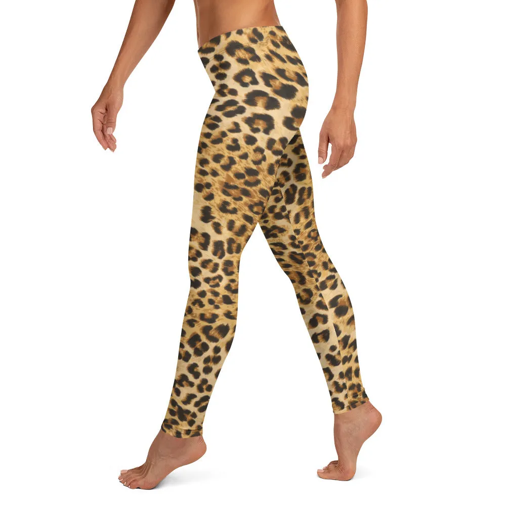 Cheetah Animal Print Leggings