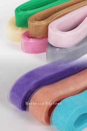 Colorful Horsehair Soft Braid Sold by The Roll | 1.5 - 10cm Wide