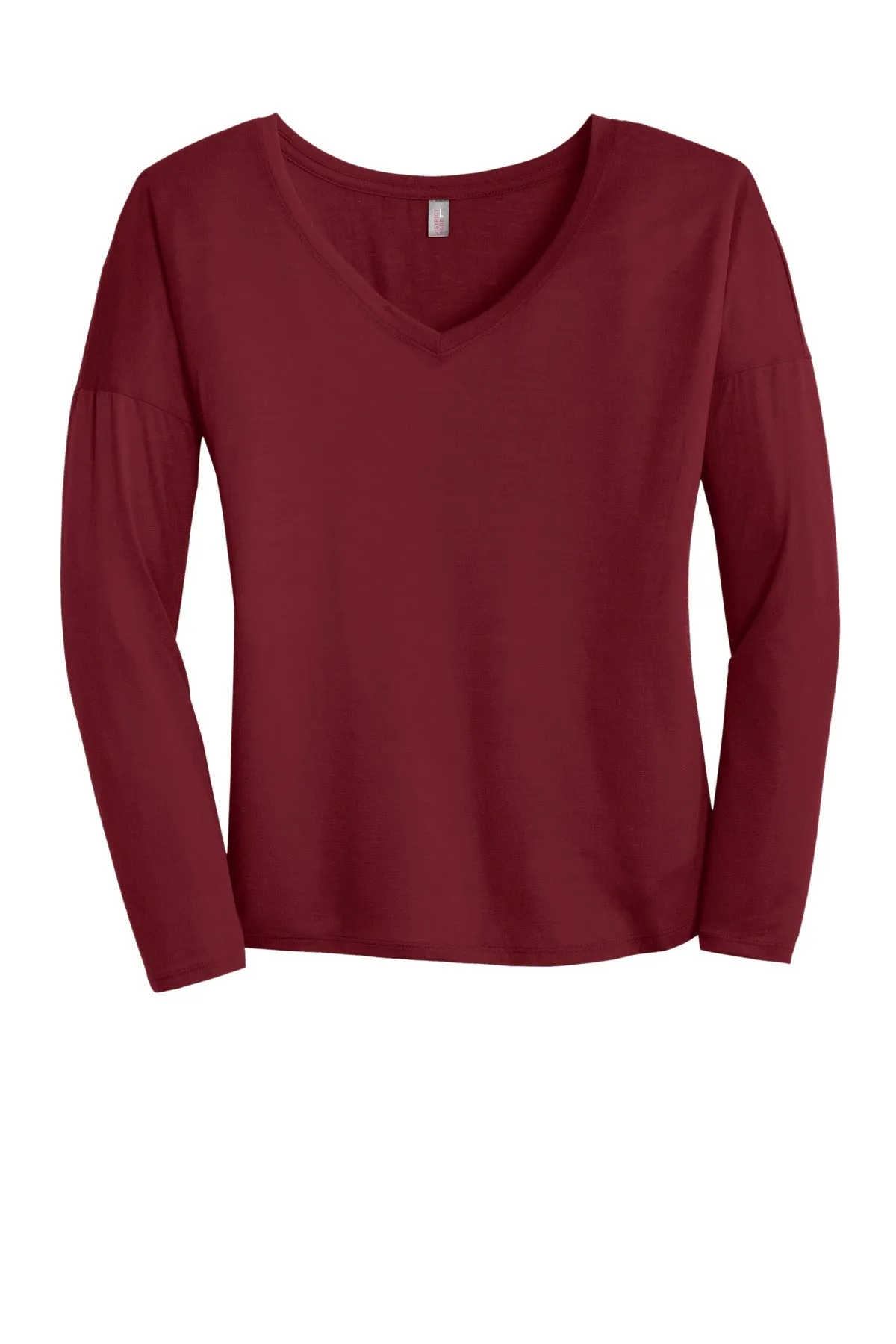District  Women's Drapey Long Sleeve Tee. DM413