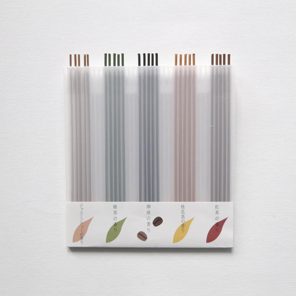 Four Teas & Coffee Incense Set