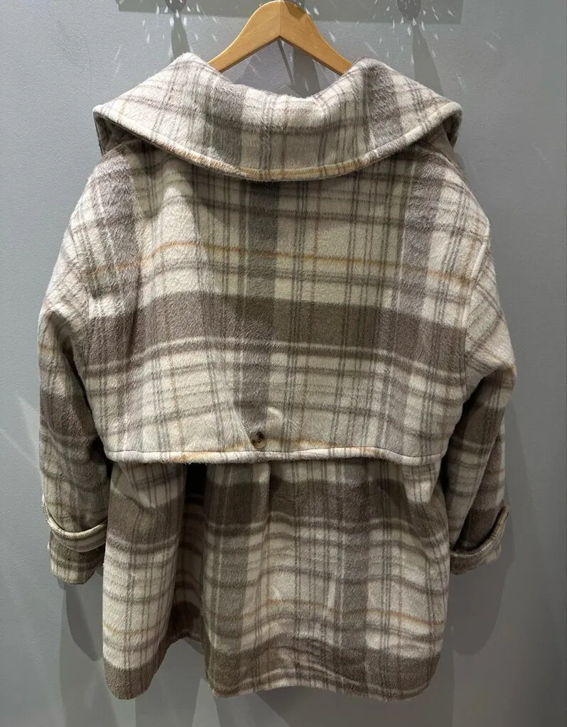 Free People NWT Highlands Wool Peacoat - Size XL