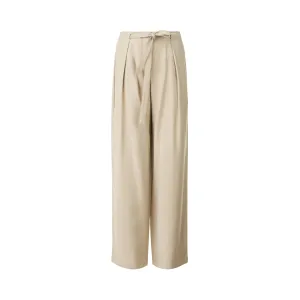 Frosted Twill Tie Front Trousers
