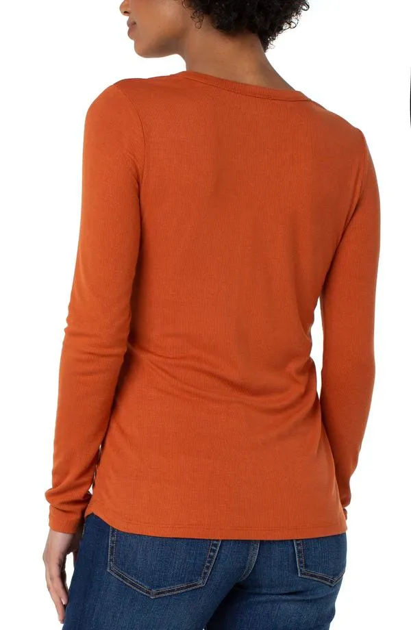 Henley Tee - Curry Spice