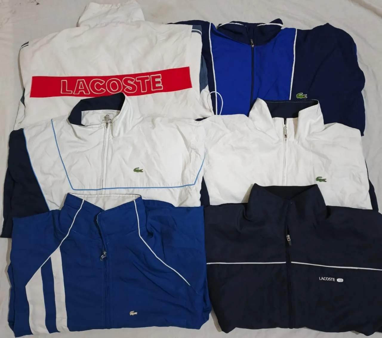 Lacoste Windbreaker Jackets 7 pices