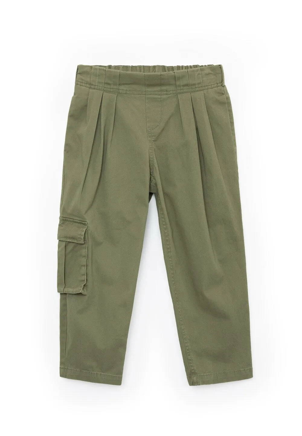 Loose Gulliver trousers, khaki