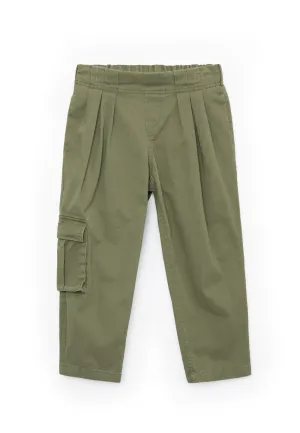 Loose Gulliver trousers, khaki