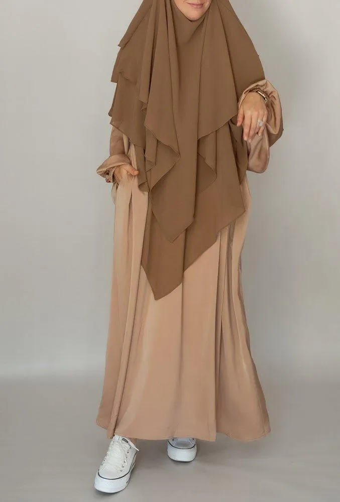 Madina Khimar Royal Deluxe three layers