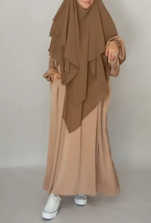 Madina Khimar Royal Deluxe three layers