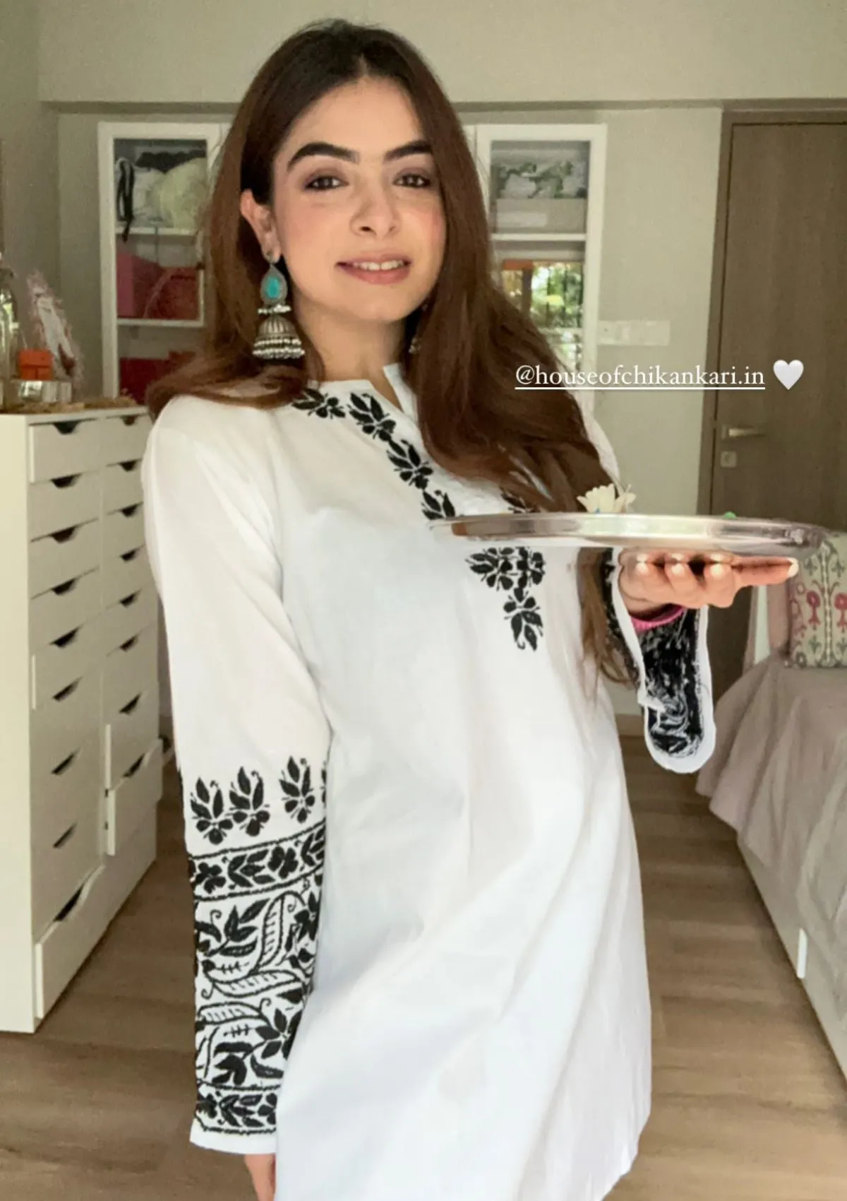 Mahreen Cotton Short Kurta Palazzo Set