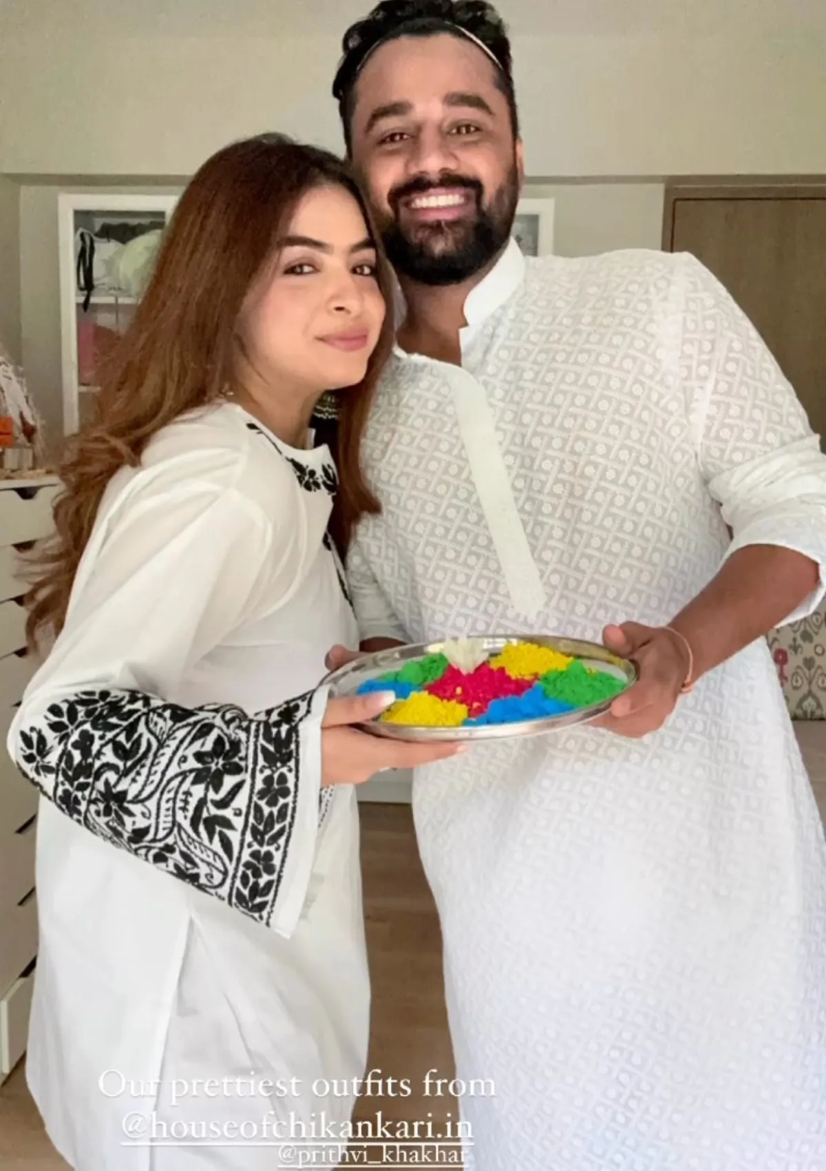 Mahreen Cotton Short Kurta Palazzo Set