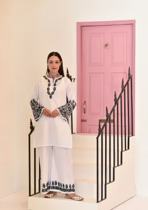 Mahreen Cotton Short Kurta Palazzo Set