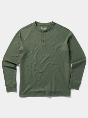 M's Hill Country TurboDry Henley - Thyme