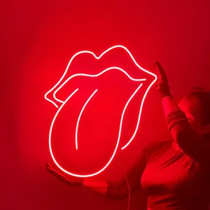 Neon tongue Sign