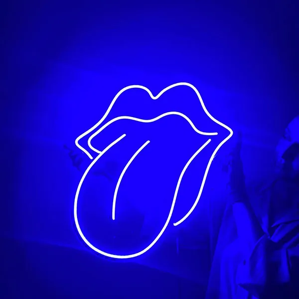Neon tongue Sign