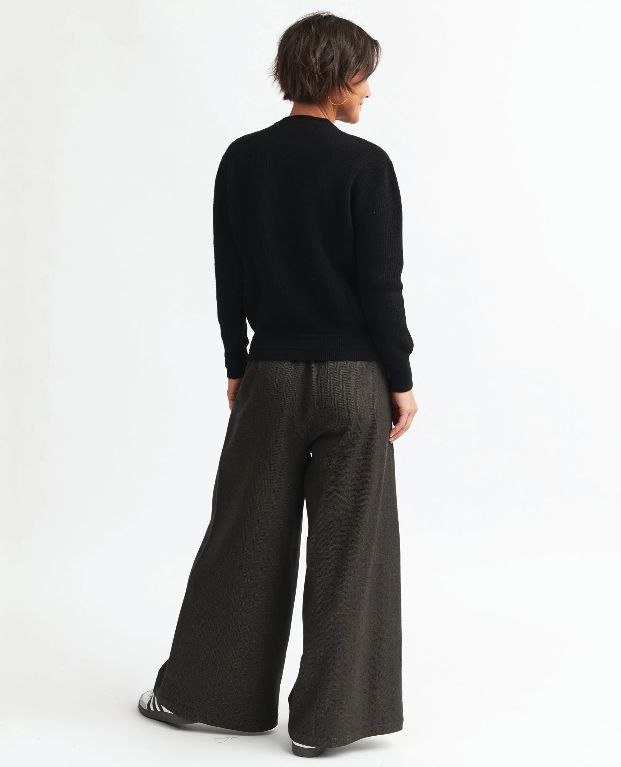 Ninka | High Waisted Palazzo Trouser