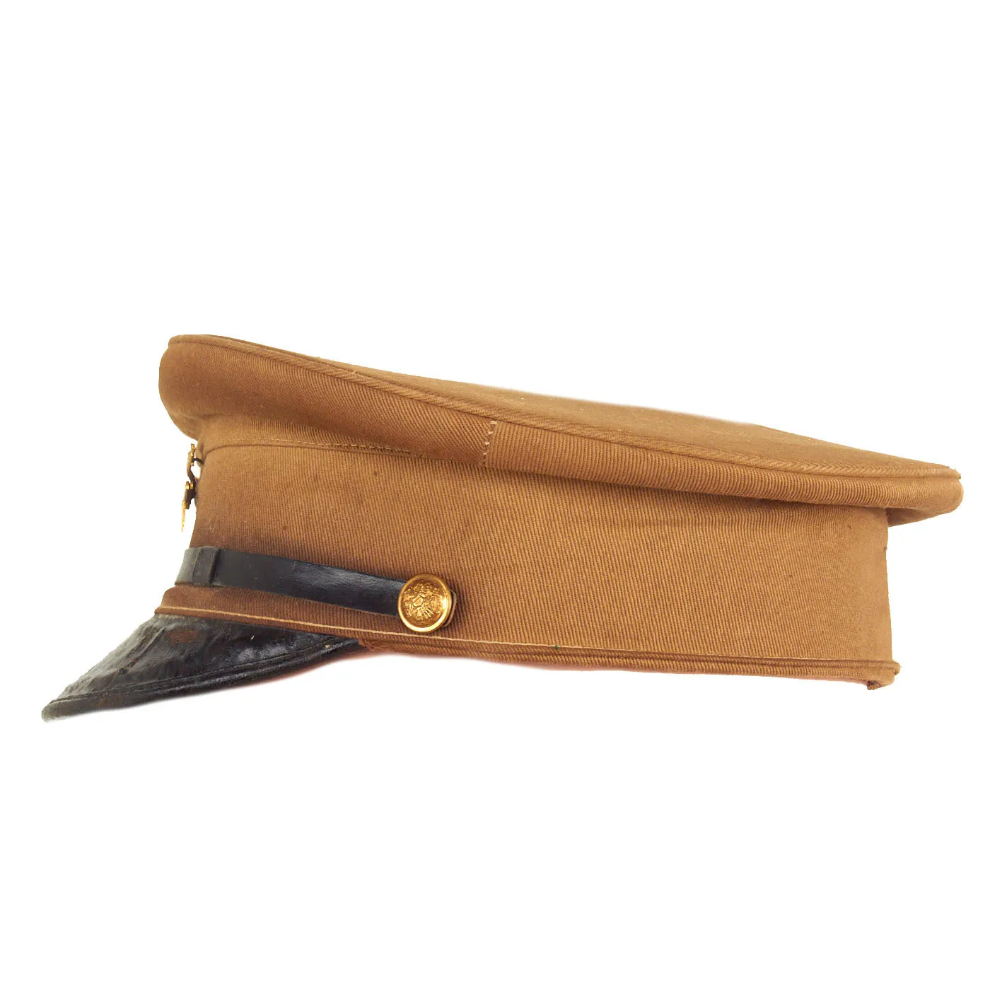 Original U.S. Moro Rebellion Era Infantry Regiment M1902 Khaki Visor Cap