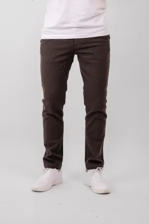 Performance Structure Trousers (Regular) - Dark Brown