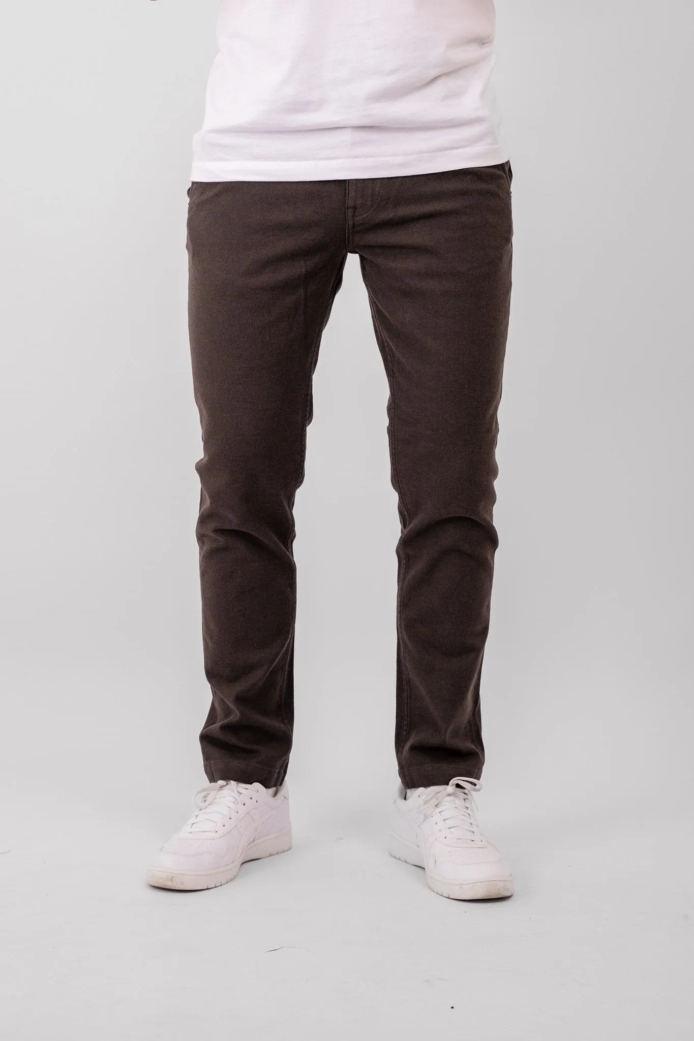 Performance Structure Trousers (Regular) - Dark Brown