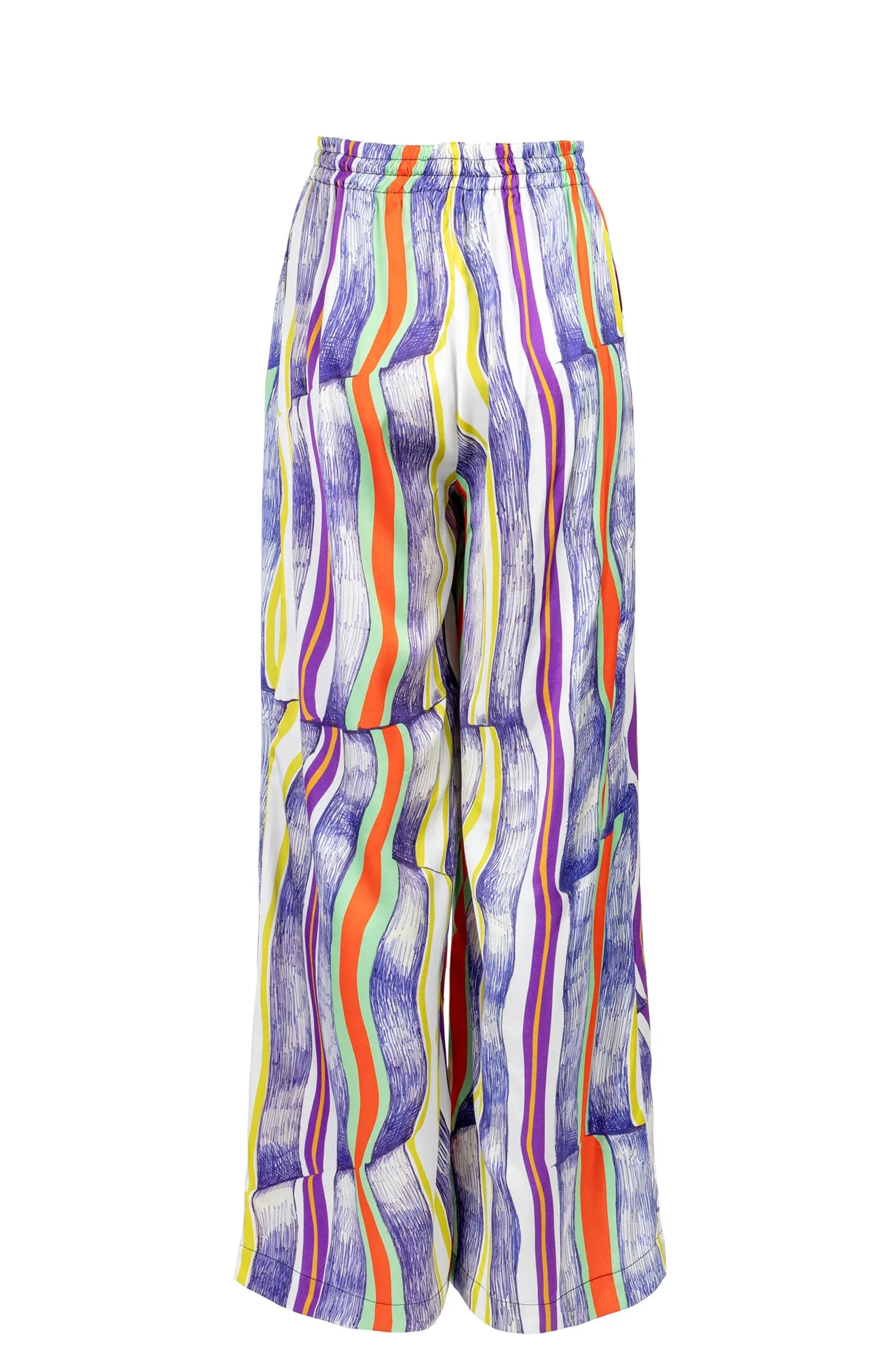 Prado Palazzo Trousers Stripes