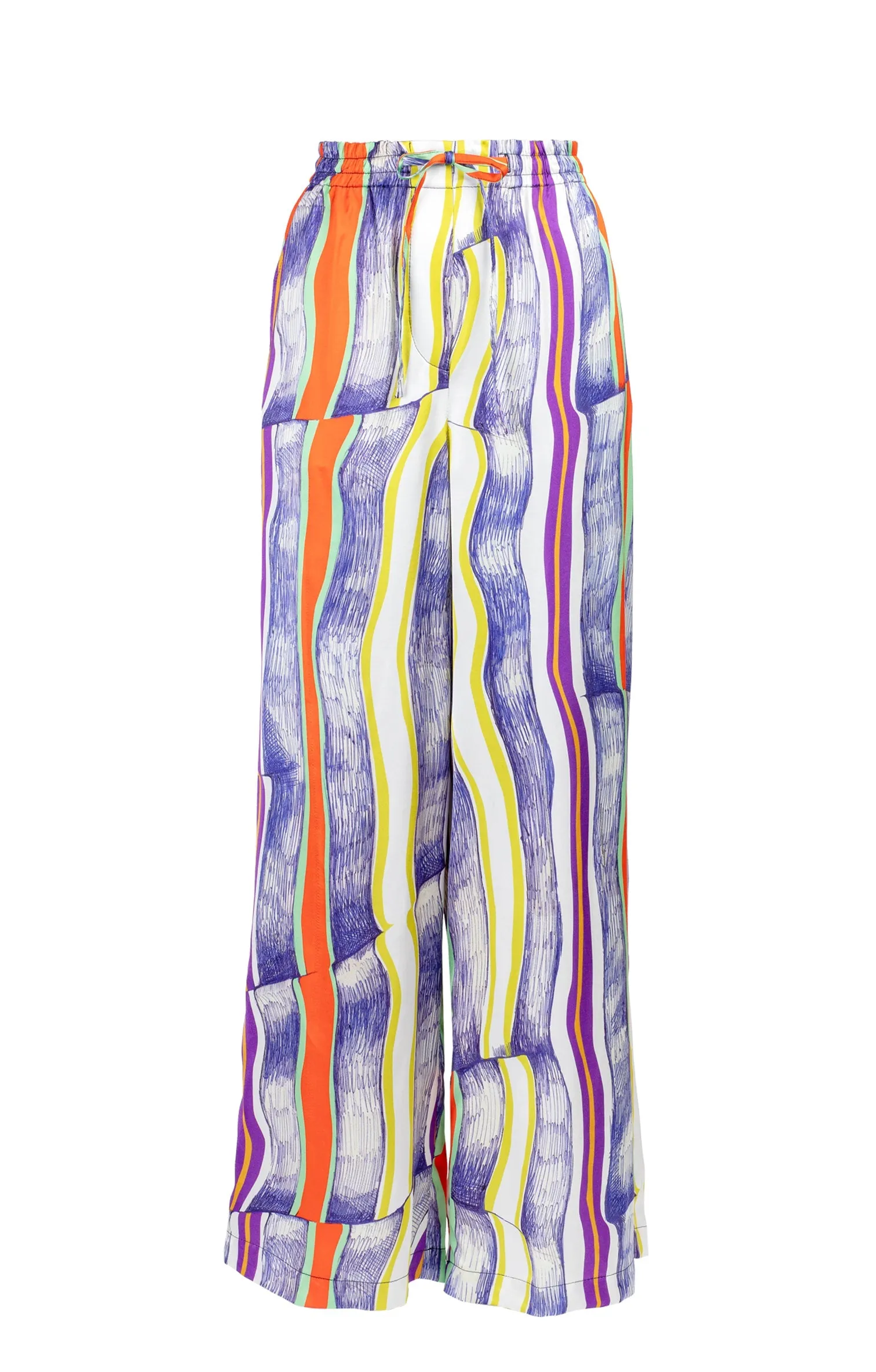 Prado Palazzo Trousers Stripes
