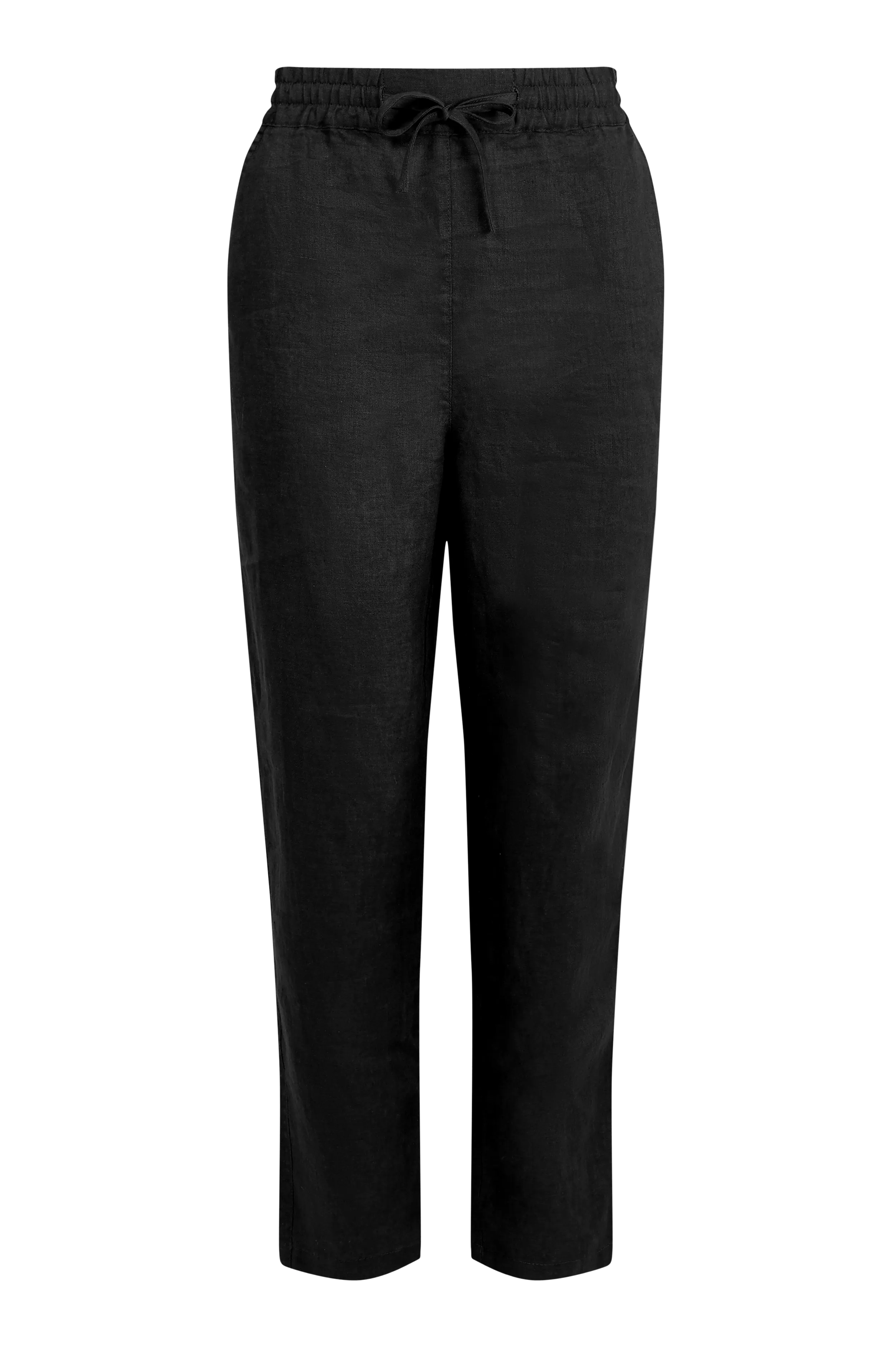 Rama Linen Trousers Black
