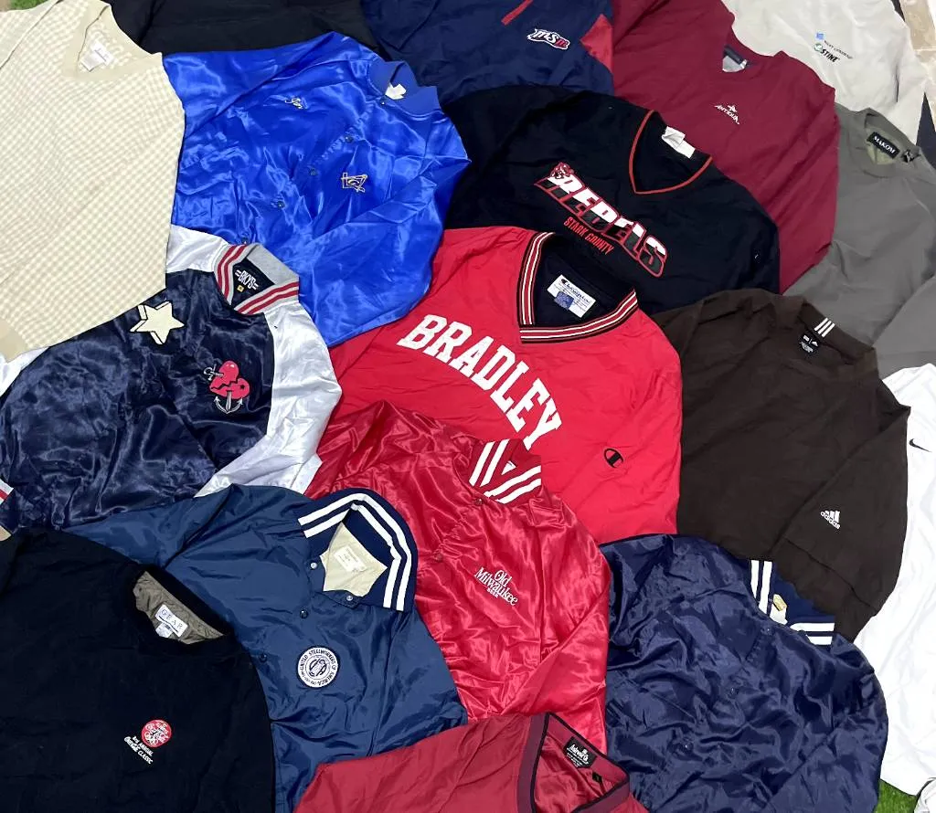Versity Jackets / Windbreaker Pullovers - 32 Piece