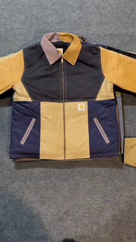 Vintage Carhartt Rework Style Patchwork Detroit Jacket - MOQ 25 pcs