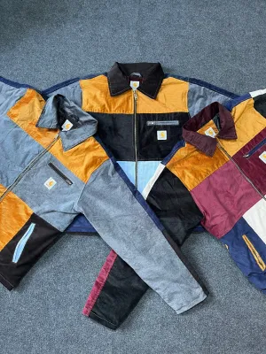 Vintage Carhartt Reworked style corduroy detroit jackets MOQ-25-50