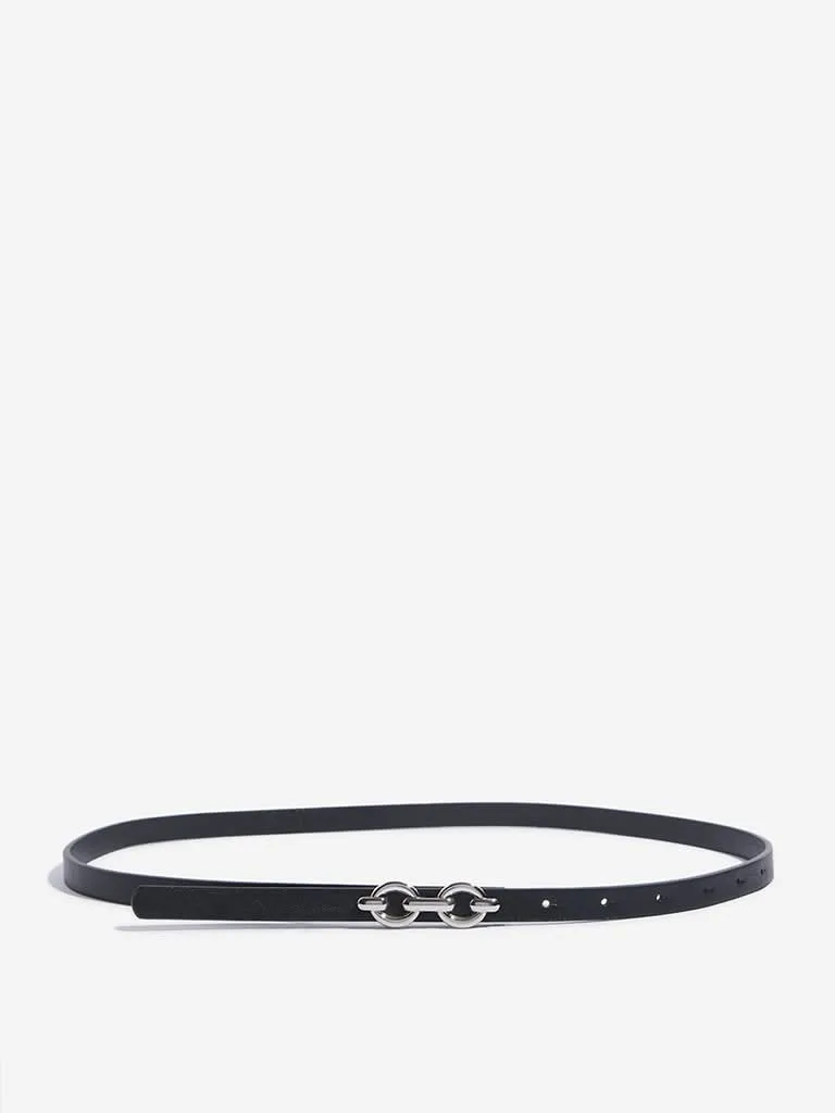 Westside Accessories Black Chain Design Belt