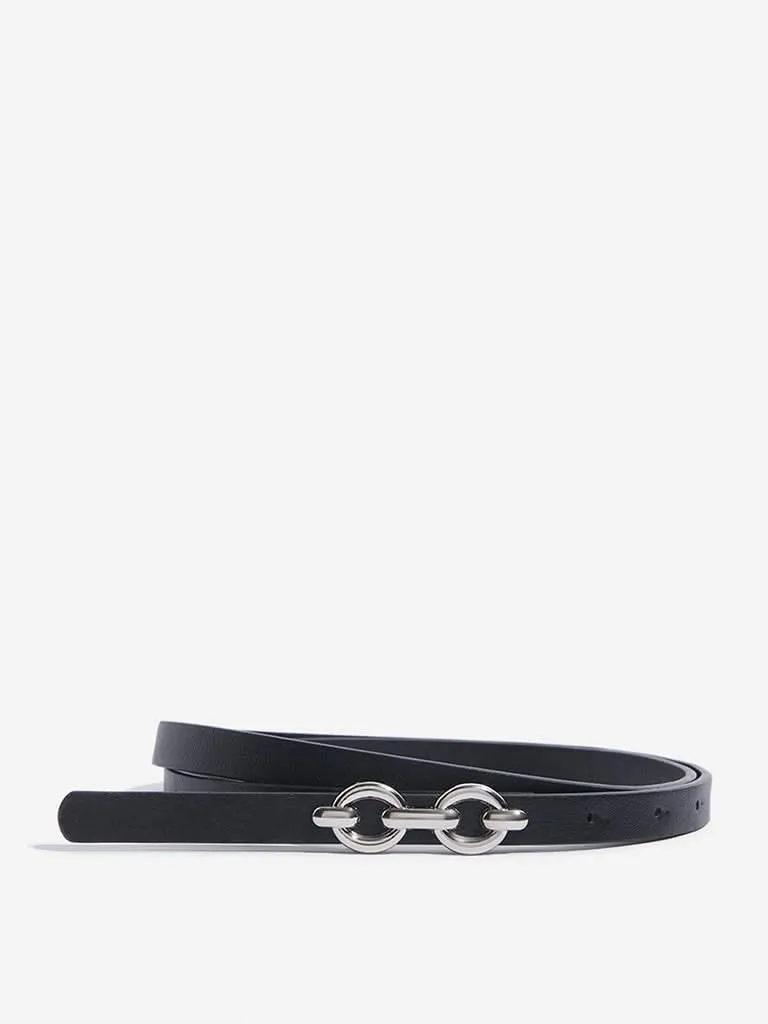 Westside Accessories Black Chain Design Belt