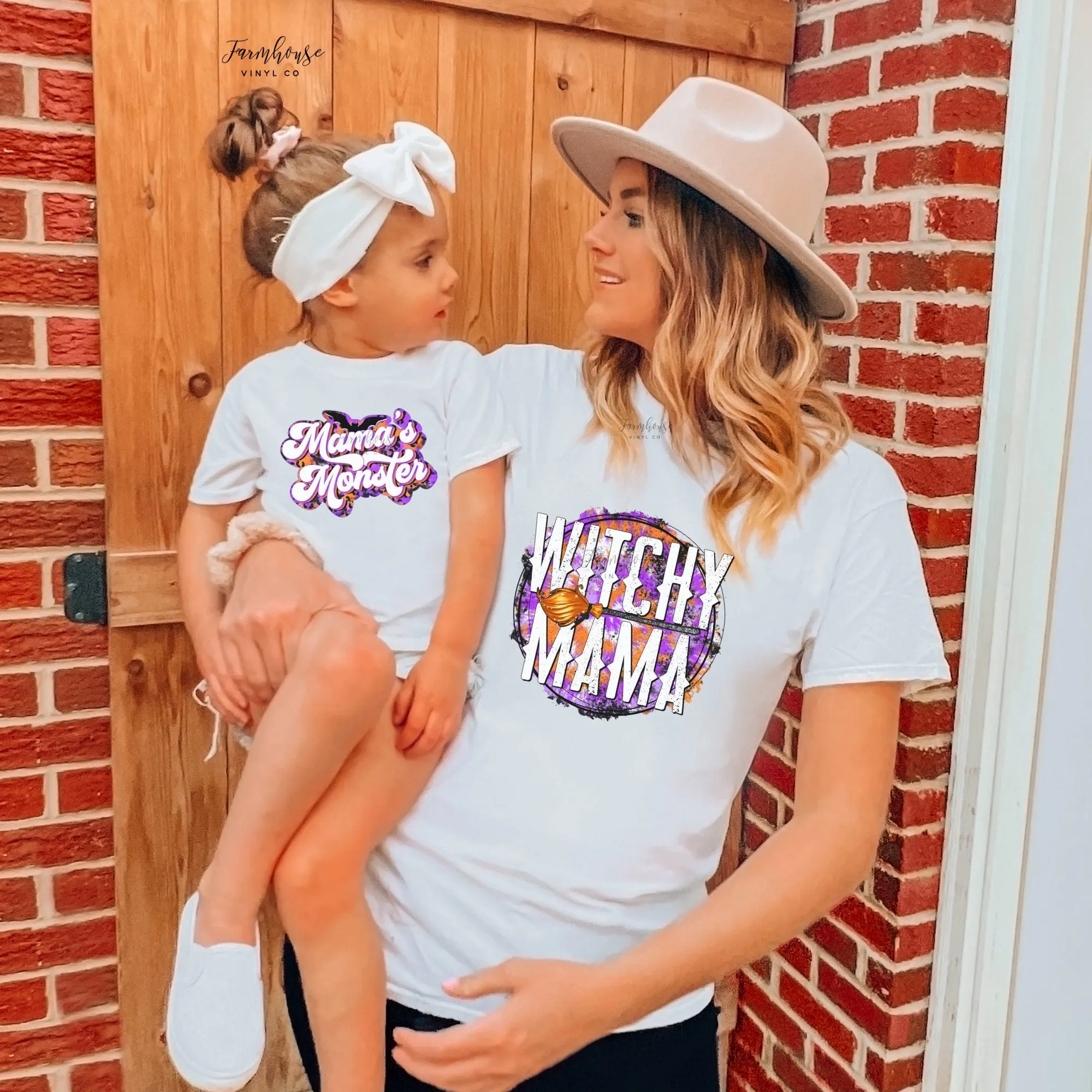 Witchy Mama & Mama's Monster Shirt