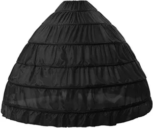 Women Hoop Skirt Petticoat Skirt for Women Ball Gown Slip Crinoline Underskirt Full A-line Underskirt