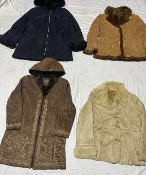 Y2k Shearling Long Shorts Mix 10 Pieces       :02: